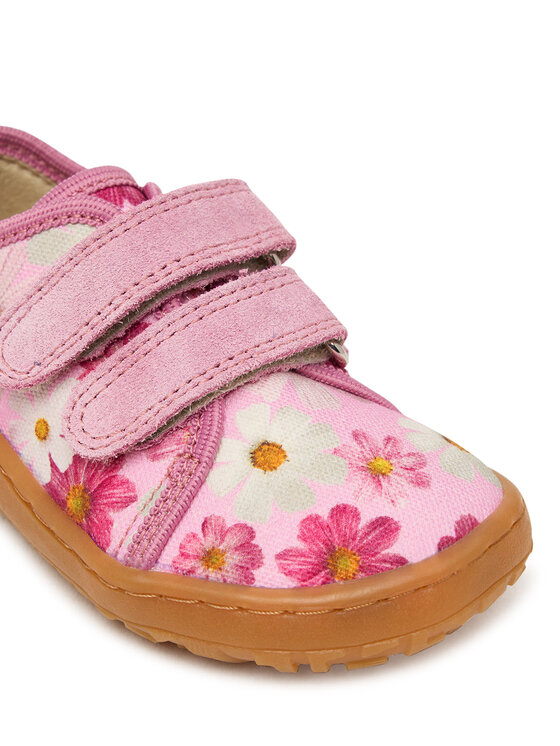 Froddo Froddo Παντόφλες Σπιτιού Barefoot Canvas G1700440-9 M Ροζ