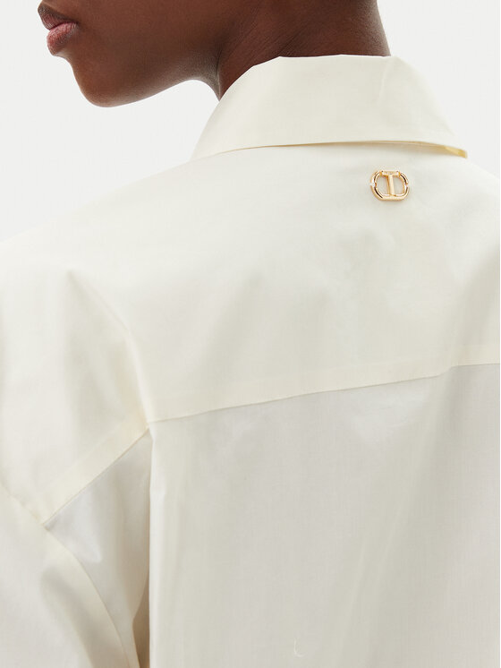 TWINSET TWINSET Särk 251TT2093 Ekrüüvärv Loose Fit