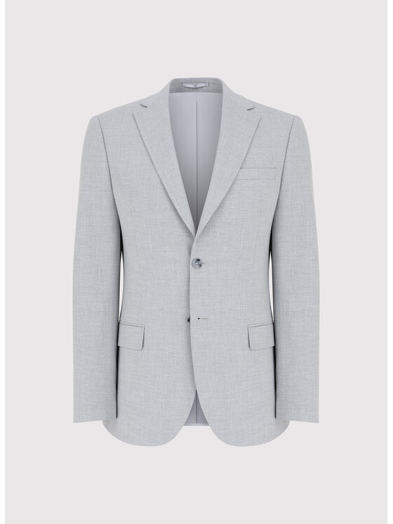 Pako Lorente Pako Lorente Marynarka P25SF-3G-017 Szary Slim Fit