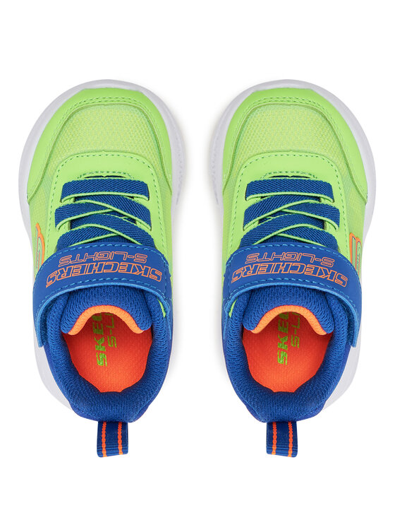 Skechers Skechers Tenisice Skechers Meteor-Lights-Krendox 401495N/BLLM Plava