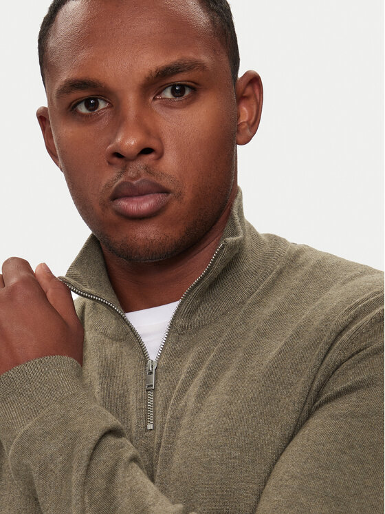 Lindbergh Lindbergh Džemper 30-800173 Bež Slim Fit