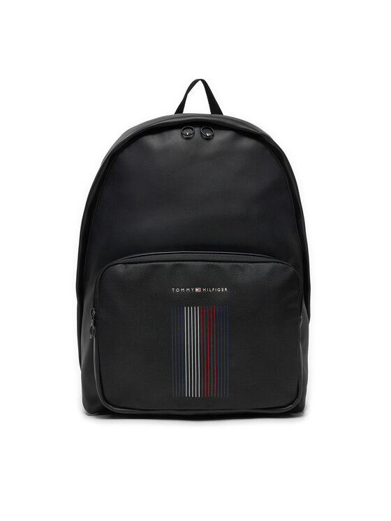 Tommy Hilfiger Mugursoma Foundation Dome Backpack AM0AM12598 Melns