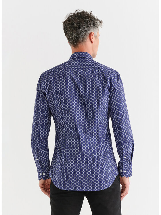 Pako Lorente Pako Lorente Koszula P23WF-1X-021 Granatowy Slim Fit