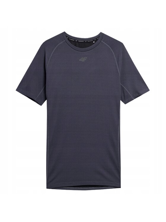 4F 4F T-Shirt TFTSM171 Szary Comfortable Fit