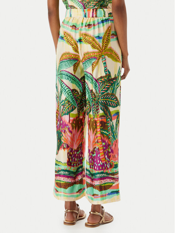 LOLA CASADEMUNT LOLA CASADEMUNT Pantaloni culotte LS2614013 Crema Regular Fit