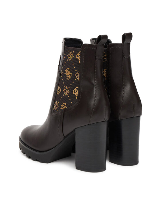 Guess Guess Botki FLFNLL ELE10 Brązowy