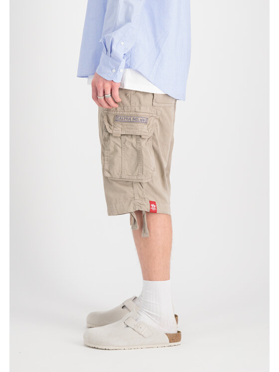 Alpha Industries Alpha Industries Szorty Jet Short Żółty Regular Fit