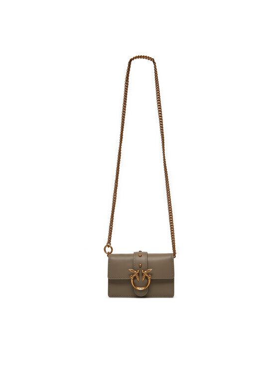 PINKO PINKO Torebka Love One Micro C . AI 24-25 PCPL 100064 A0F1 Szary