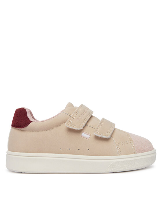 Tommy Hilfiger Сникърси Low Cut Velcro Sneaker T1A9-35062-0315 M Светлобежов