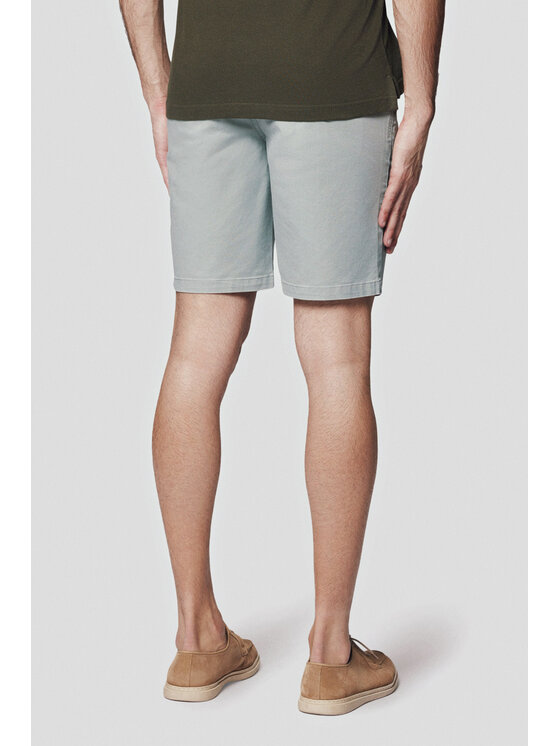 Lancerto Lancerto Szorty materiałowe Crete SZO082124000004 Zielony Regular Fit