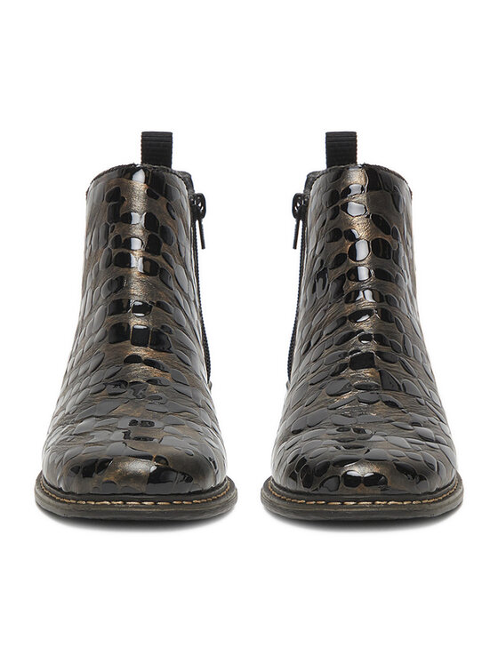 Rieker Rieker Botine CEO-Z4965-90 Negru