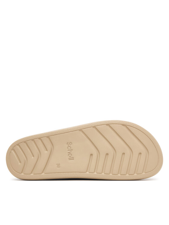 Scholl Scholl Шльопанці Flora 2 Straps Chunky F00812 Світло-бежевий