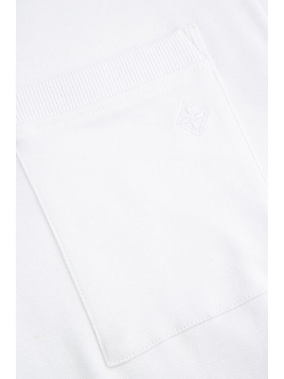 Coccodrillo Coccodrillo Tričko WC6143201EJB-001 Biela Regular Fit