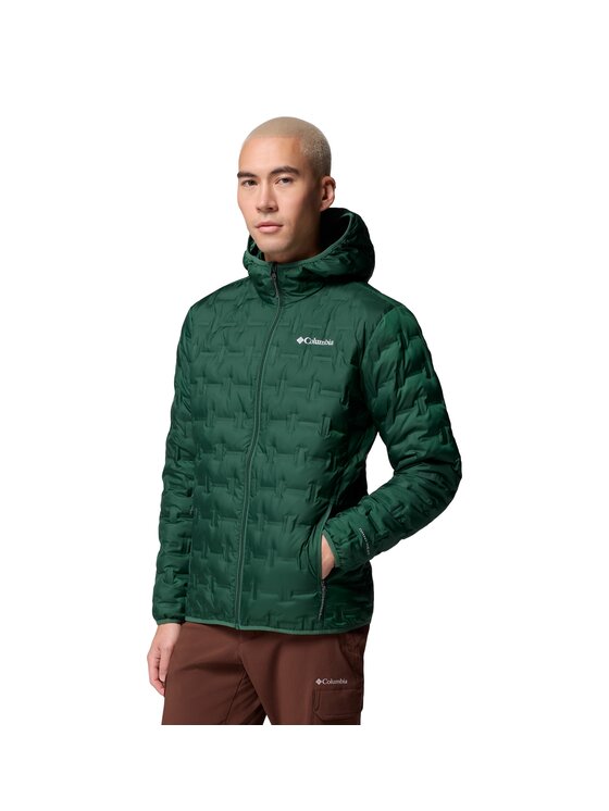 Columbia Columbia Kurtka puchowa 208622 Zielony Regular Fit