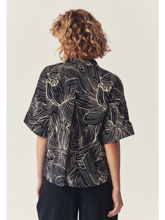 TATUUM TATUUM Košile MERA Tmavomodrá Loose Fit