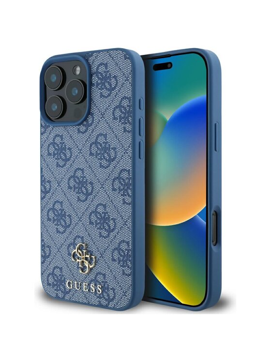 Guess Guess Etui na telefon HC PU 4G Small 4G and Classic Niebieski
