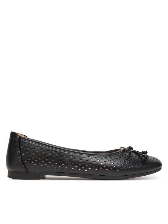 Damskie Baleriny Clara Barson, Rozmiar 39, Czarne, WFA3602-3