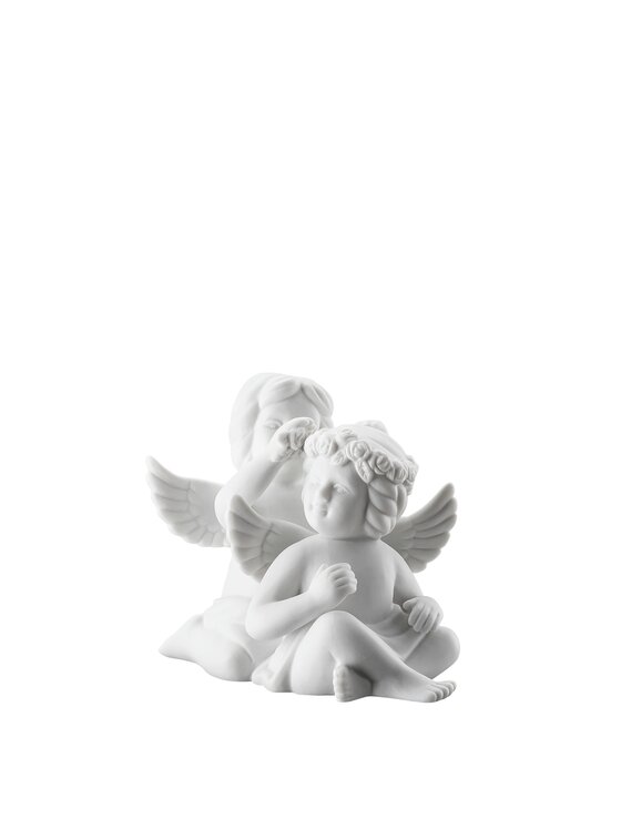 Rosenthal Rosenthal Figurka Para aniołów małych z kwiatami Biały