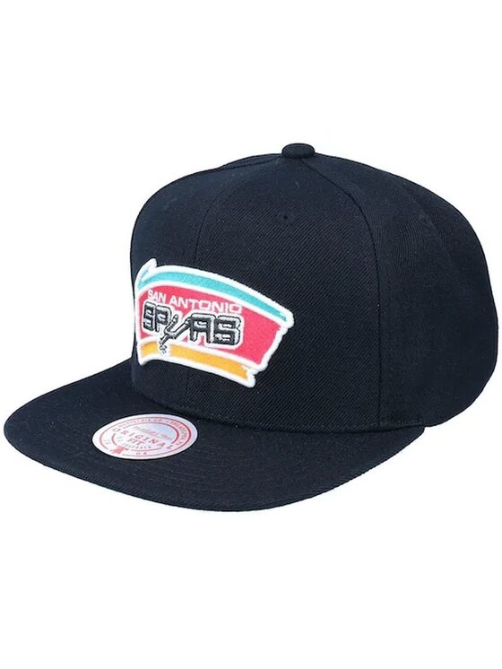 Czapka z daszkiem Mitchell & Ness, Czarne, NBA TOP SPOT SNAPBACK HWC SPURS