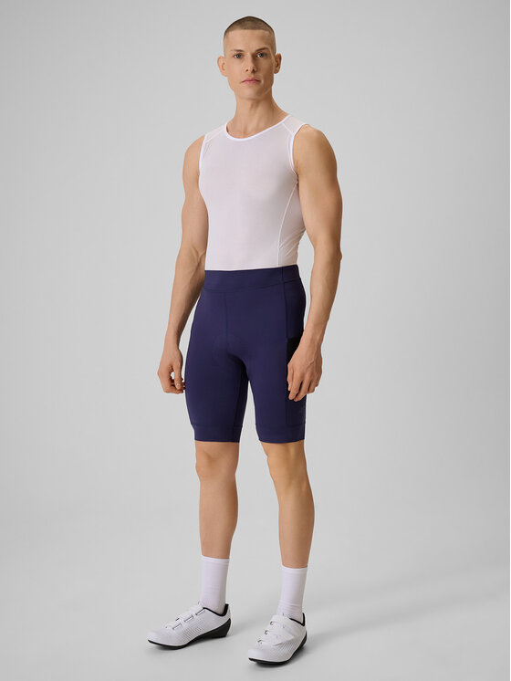 4F 4F Koszulka rowerowa ALTERNATIVE PATH Biały Slim Fit