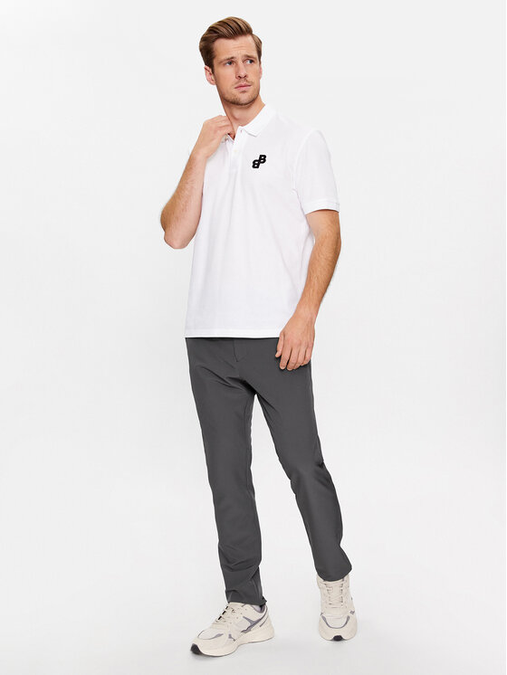 BOSS Boss Chinos kelnes T_Commuter 50495497 Pilka Slim Fit