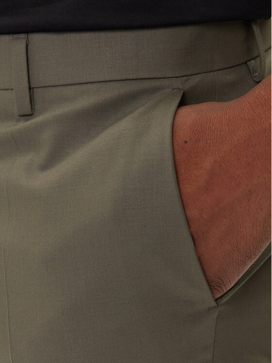 HUGO HUGO Costum Henry/Getlin232X 50530116 Verde Slim Fit