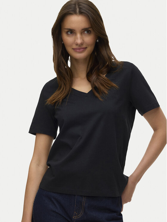 Vero Moda Vero Moda Póló Paulina 10342926 Fekete Regular Fit