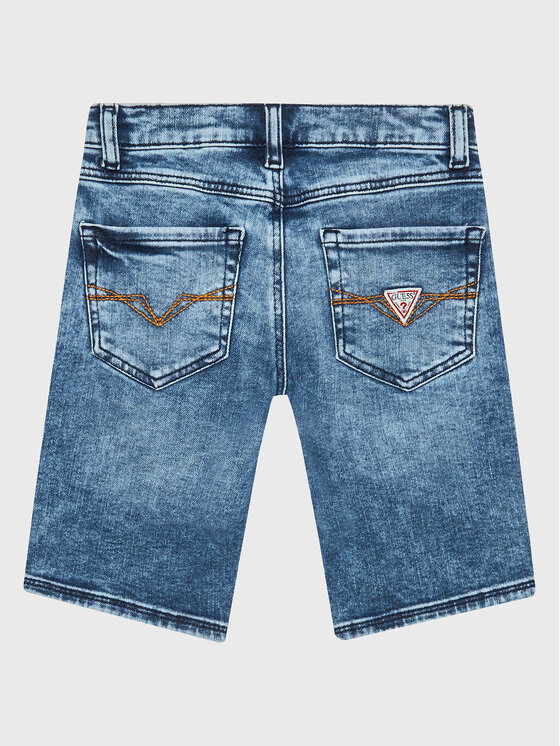 Guess Guess Τζιν σορτσάκια L3GD13 D4GV0 Μπλε Regular Fit