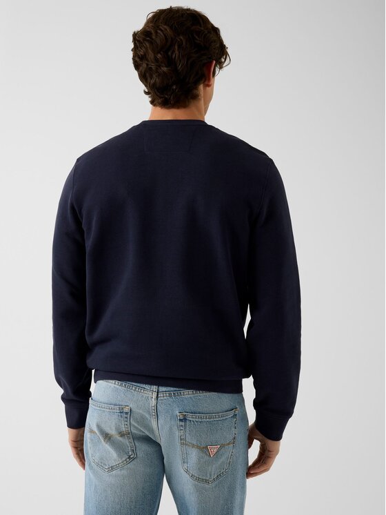 Guess Guess Μπλούζα 182685 Ανοιχτό μπλε Classic Fit