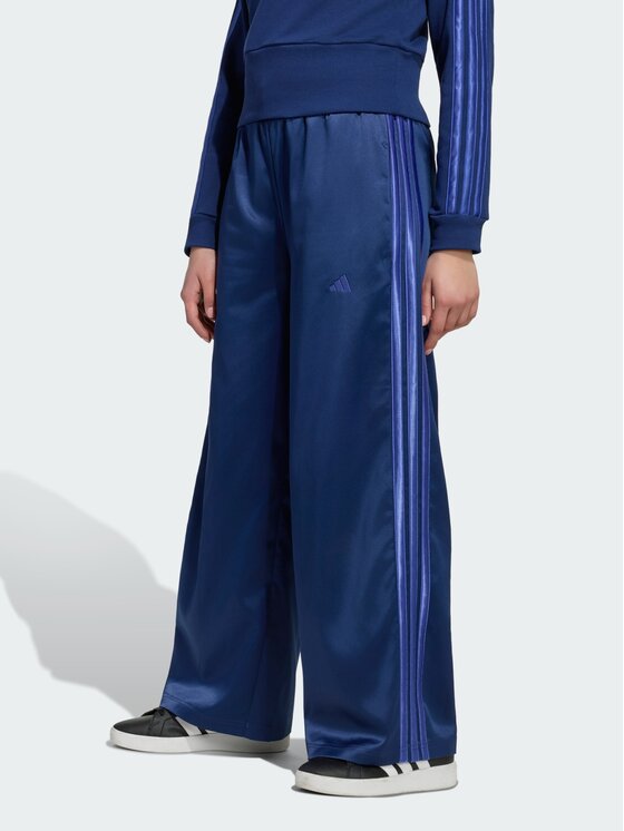 adidas adidas Spodnie materiałowe 168983 Niebieski Loose Fit