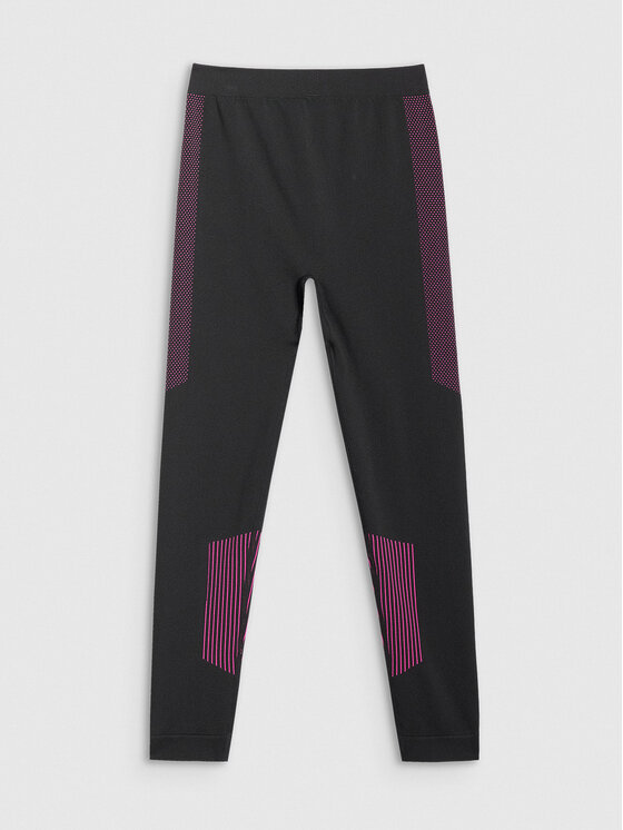 4F 4F Komplet bielizny termoaktywnej SKI UNDERWEAR Czarny