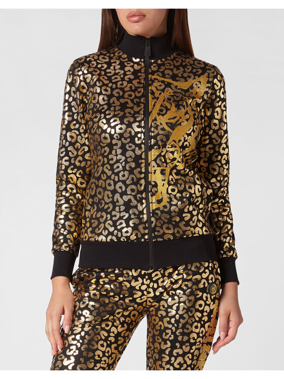 Plein Sport Plein Sport Sada top a kalhoty 1091 Zlatá Regular Fit