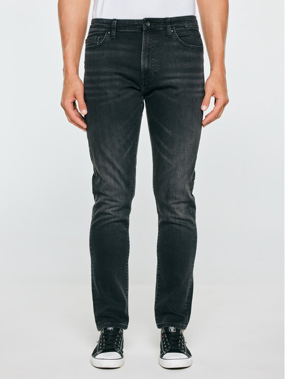 BIG STAR BIG STAR Jeansy HARPER Czarny Tapered Fit