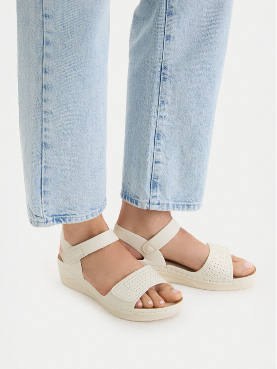 Go Soft Go Soft Sandalen CEO-W23206 Écru