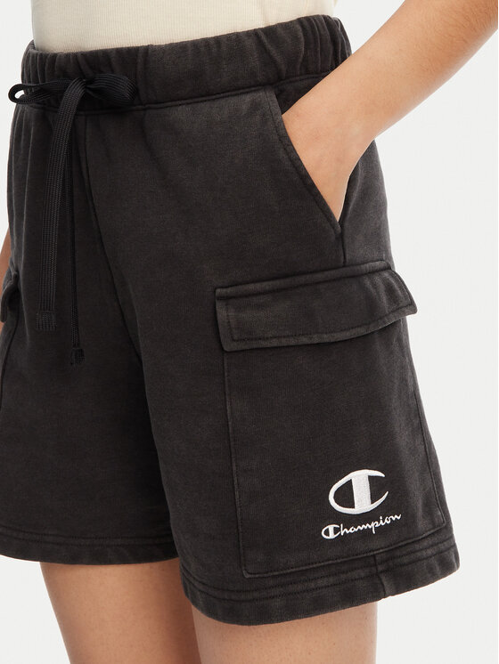 Champion Champion Спортивні шорти 118024 Чорний Standard Fit