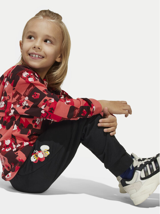 adidas adidas Tepláková súprava Disney Mickey Mouse JF3641 Červená Regular Fit