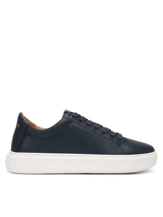 Alexander Smith Alexander Smith Sneakersy London ALBCLDM-9012-BLE Granatowy