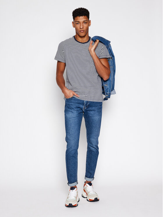 Tommy jeans classic stripe t shirt sale