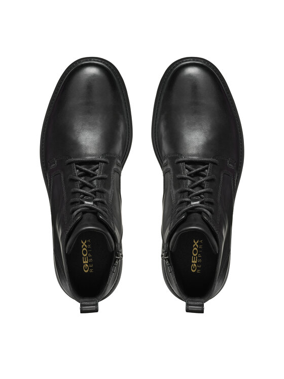 Geox Geox Schnürschuhe U Spherica Ec7 U46FRC 00043 C9999 Schwarz
