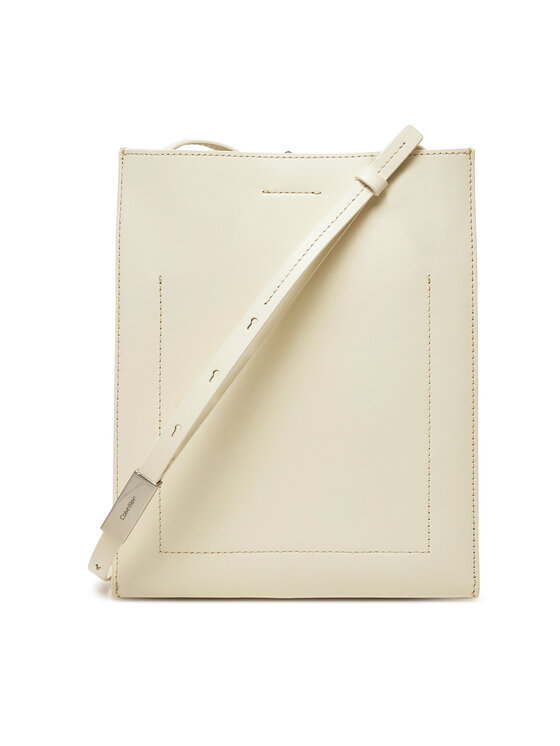Calvin Klein Calvin Klein Borsetta Line Ns Crossbody Lth Bag LV04F3005G Bianco