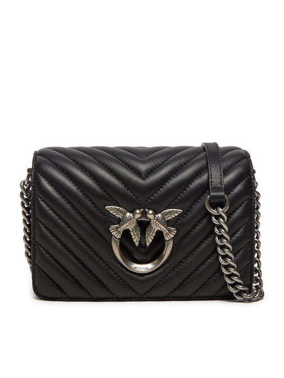 Torebka PINKO, Czarna, Love Click Mini . AI 23-24 PLTT 100067 AGK