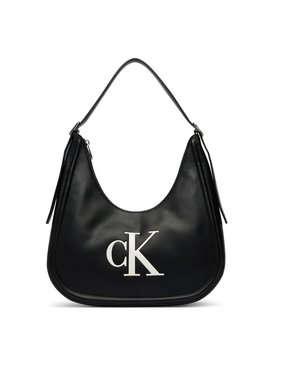 Calvin Klein Calvin Klein Torbica Bold Ck Crescent LV04F3427G Crna