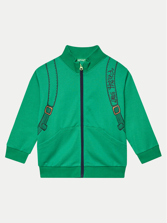 Giacca in felpa benetton top