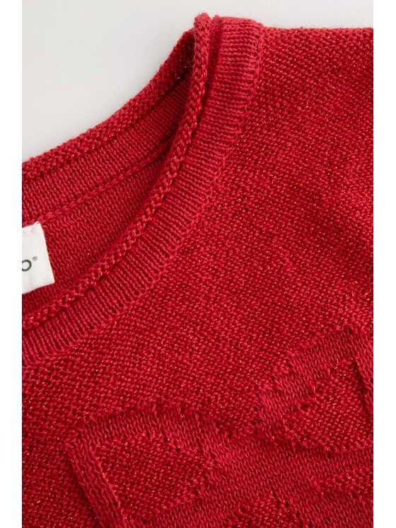 Coccodrillo Coccodrillo Sveter ZC5172101EJG-009 Červená Regular Fit