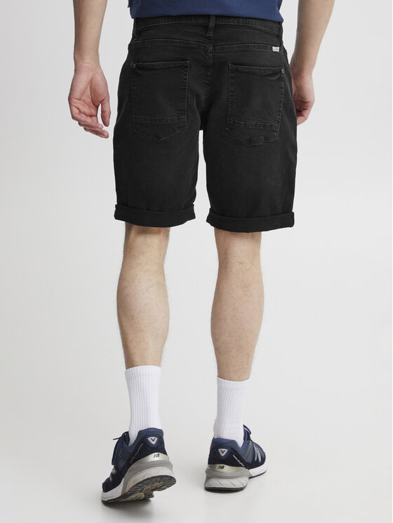 Blend Blend Pantaloncini di jeans 20715422 Nero Regular Fit