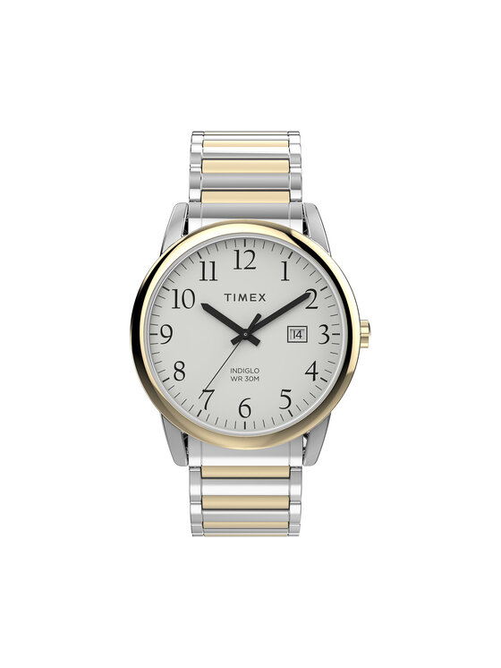 Timex Timex Zegarek TW2W52100 Srebrny