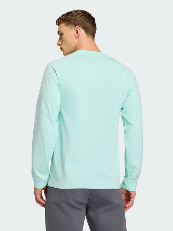 adidas adidas Koszulka techniczna Messi Turkusowy Slim Fit