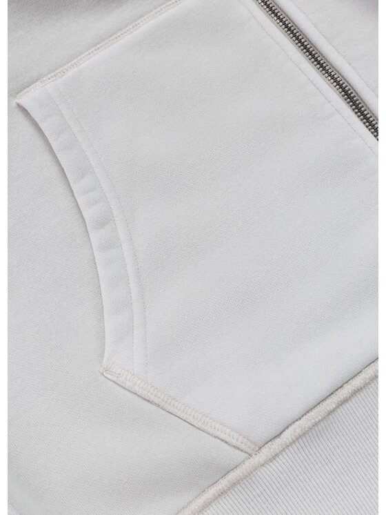 PITBULL PITBULL Bluza Washed HACKETT Biały Regular Fit