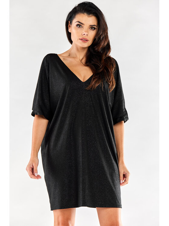Awama Abito da sera A557 Nero Basic Fit