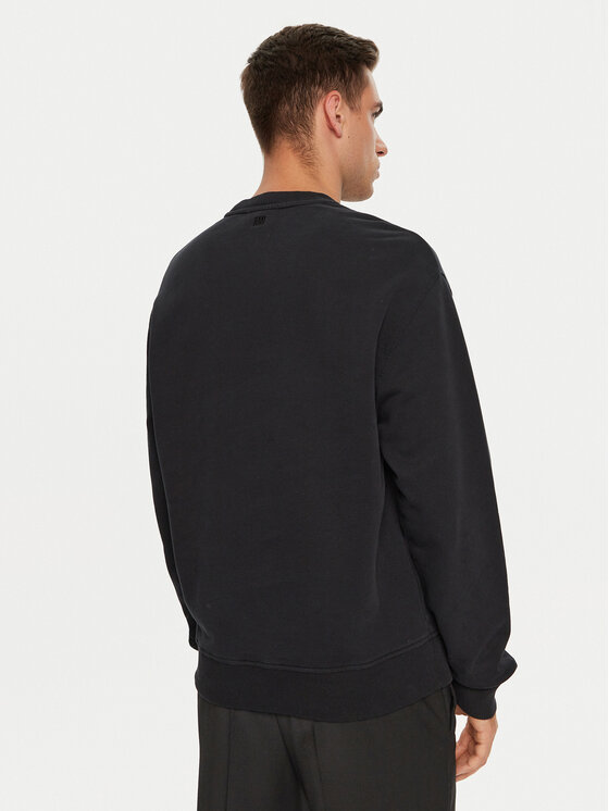 AMI PARIS AMI PARIS Μπλούζα BFUSW001.730 Μαύρο Regular Fit